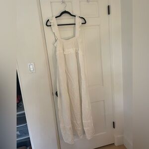 Verge girl linen maxi dress